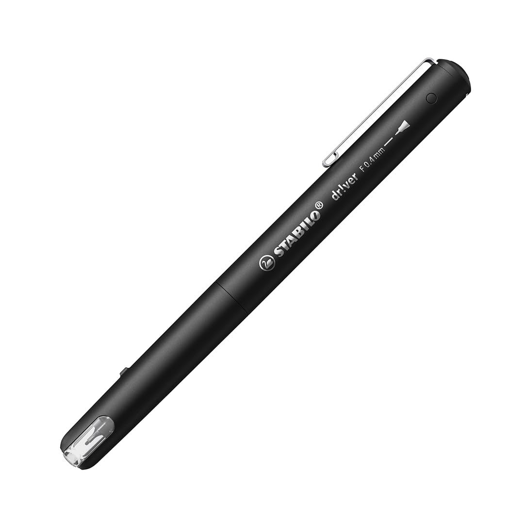 Stabilo | dr!ver Series | Premium Fineliner | 0.4mm | Fine | Black