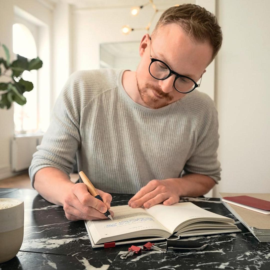 Stabilo | Fountain Pen | Grow | Climate Neutral | Blueberry Blue