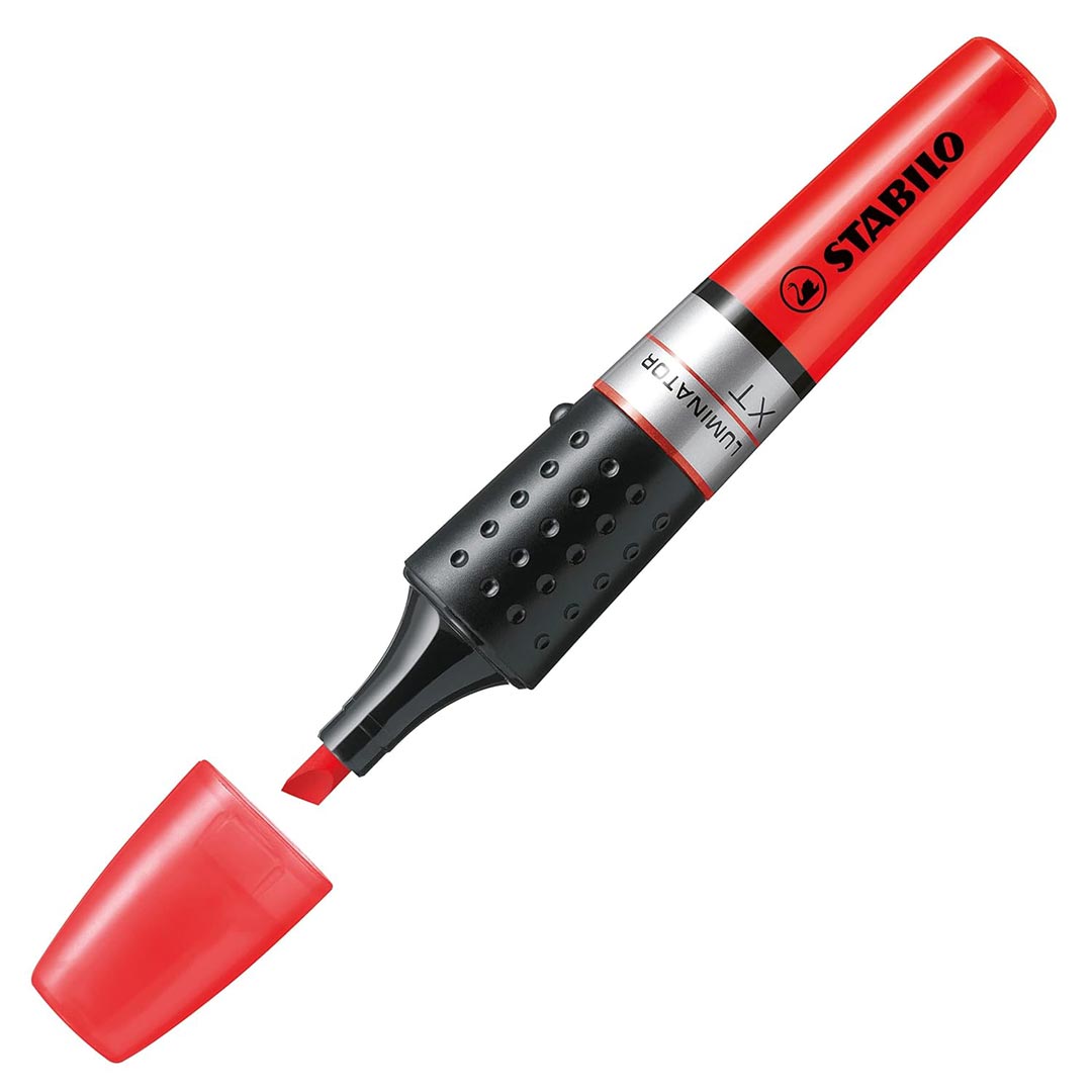 Stabilo | Luminator Neon | Highlighter | Pack of 1 | Red