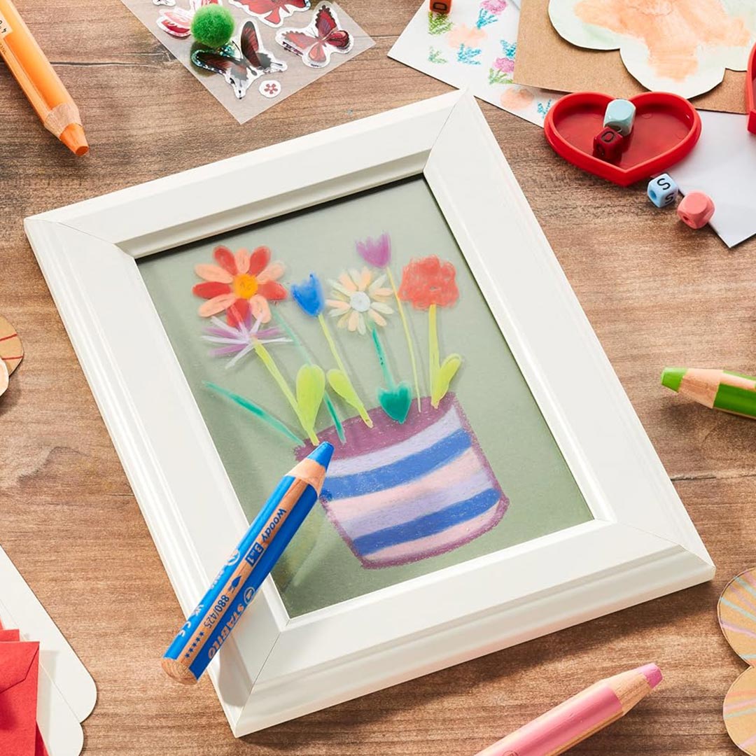 Stabilo | Multi-Talented Pencil | Woody 3 In 1 Duo | Silver | 1 Piece