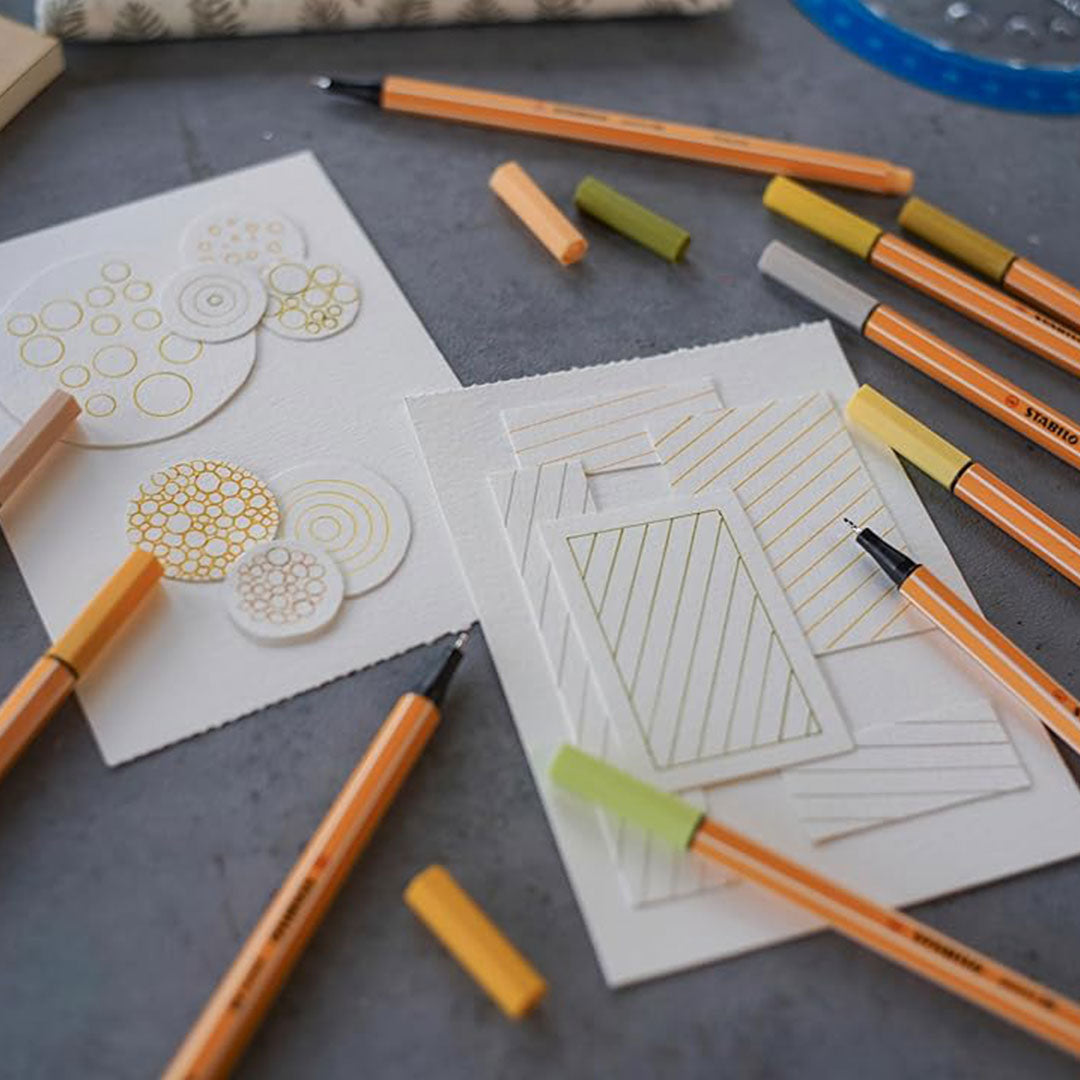 Stabilo | Point 88 | Fineliner | Red | Pack Of 10