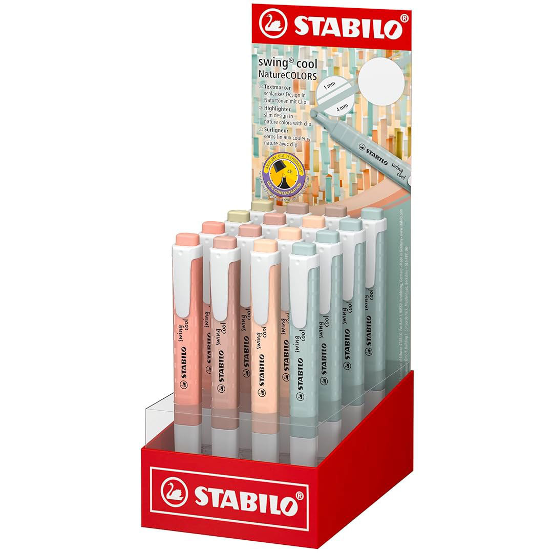 Stabilo | Swing Cool | Display Highlighter Pen| Box Of 16