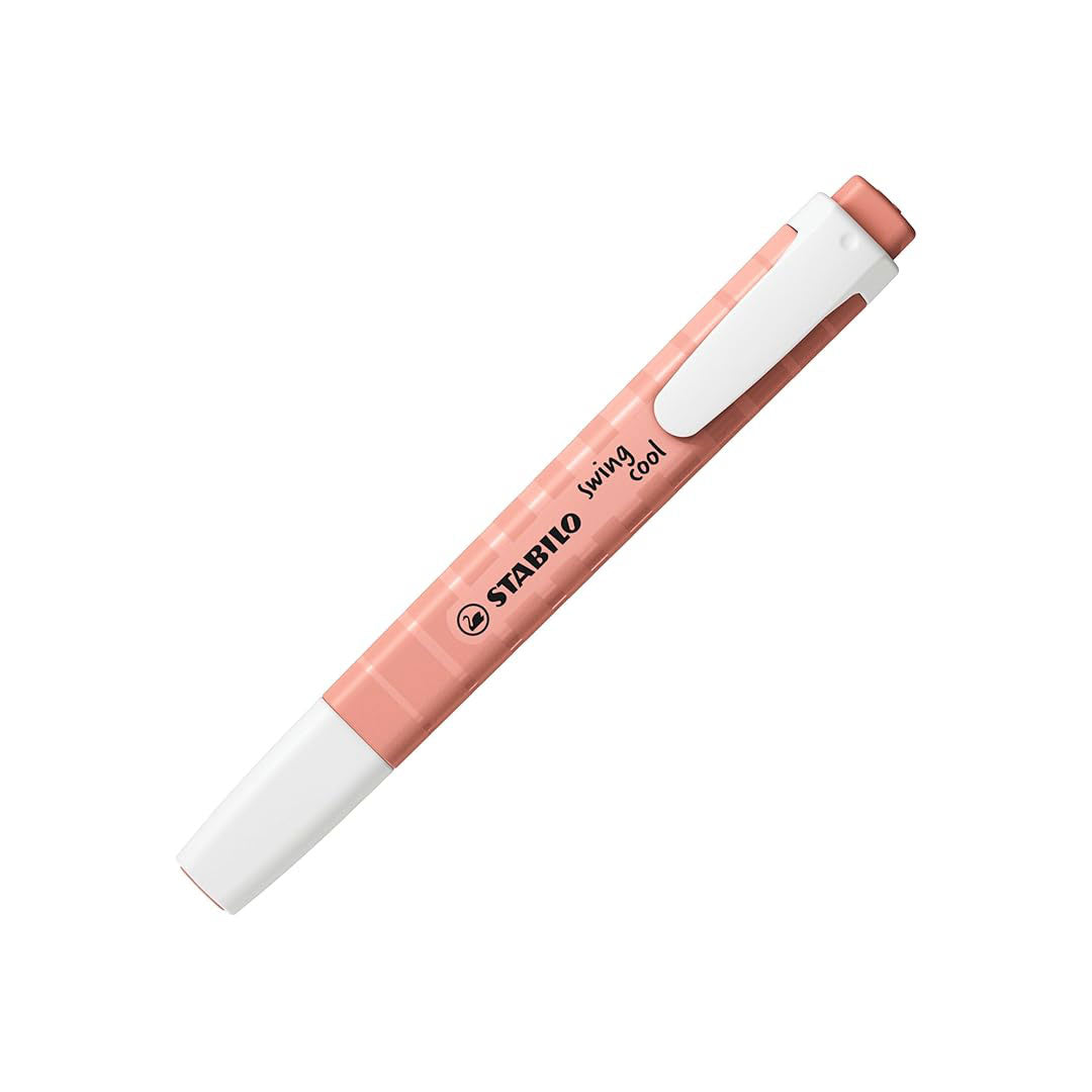 Stabilo | Swing Cool | Nature Colors | Sienna | Pack Of 10 | Highlighter Pen