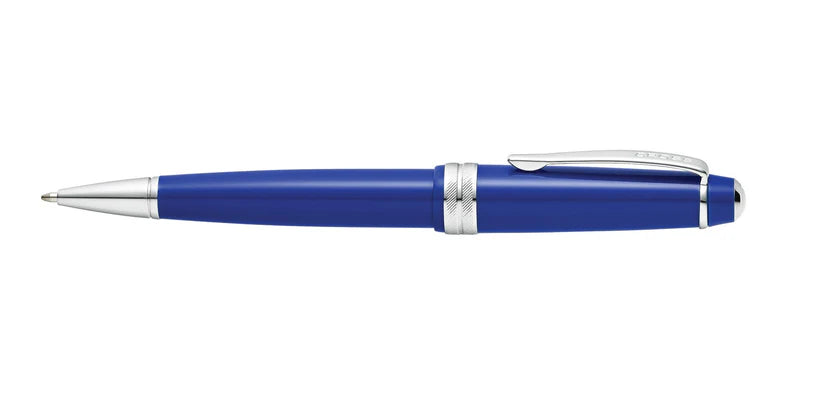 Cross AT0742-4 Bailey Light™ Polished Blue Resin Ballpoint Pen