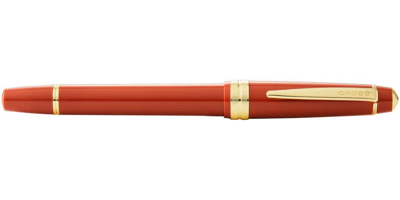 Cross AT0745-13 Bailey Light™ Polished Amber Resin and Gold Tone Rollerball Pen