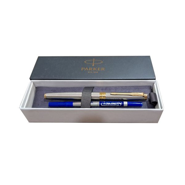 Parker Aster Brushed Metal GT Rollerball Pen
