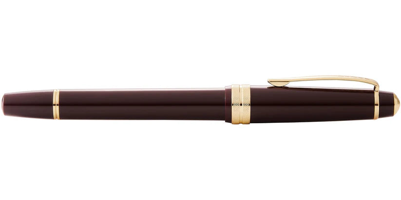 Cross AT0745-11 Bailey Light™ Polished Burgundy Resin and Gold Tone Rollerball Pen
