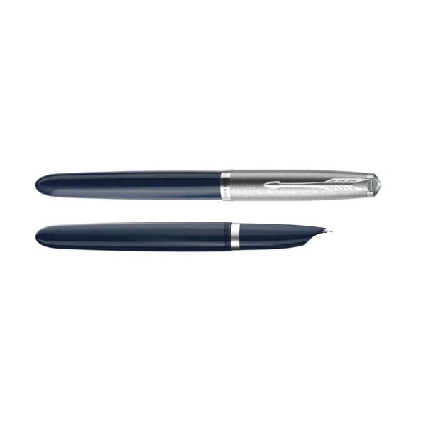 Parker 51 Midnight Blue Resin CT Fountain Pen – Medium Nib
