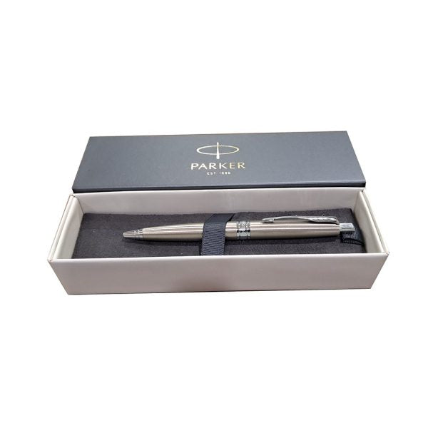 Parker Aster Brushed Metal CT Ballpoint Pen