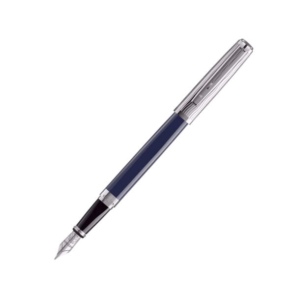 Waterman Exception L’essence Du Bleu CT Fountain Pen 18Kt Gold Rhodium-Plated
