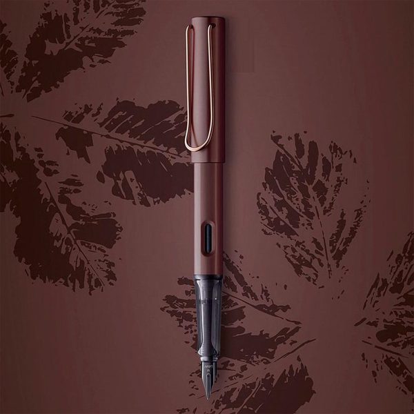 Lamy LX 090 Fountain Pen Medium Marron With Marron Clip