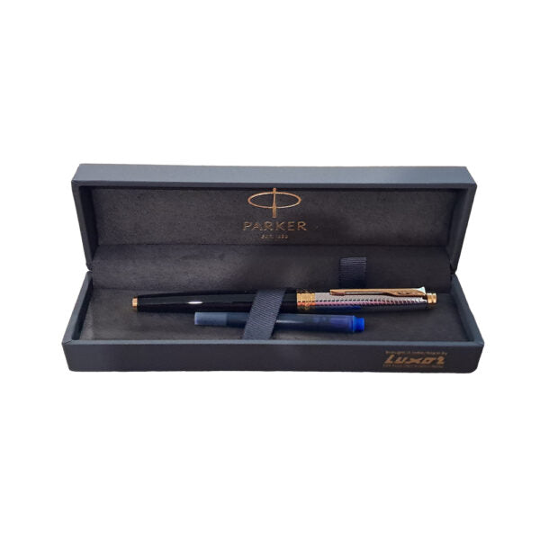 Parker Aster Black & Chrome Contemporary GT Fountain Pen