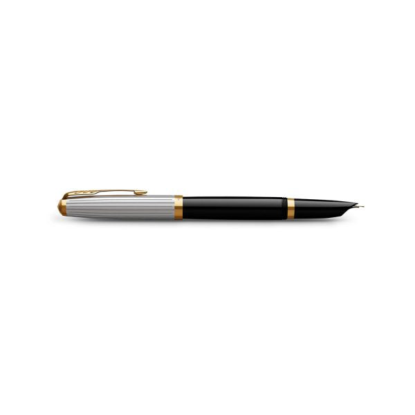 Parker 51 Black GT Fountain Pen Medium Nib