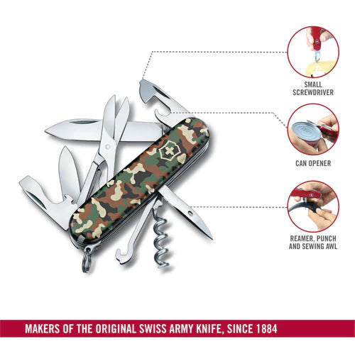 Victorinox Climber, 91 mm, Camouflage