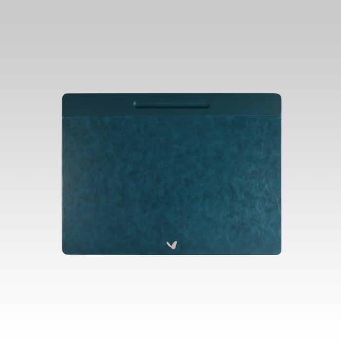 Unmet Desire 22x16 Inches Rigid Desk Blotter Pen Plus | Moderno | Blue