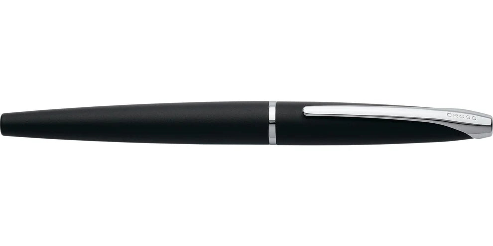 Cross AT0886-3MS ATX® Basalt Black Stainless Steel Medium Nib Fountain Pen