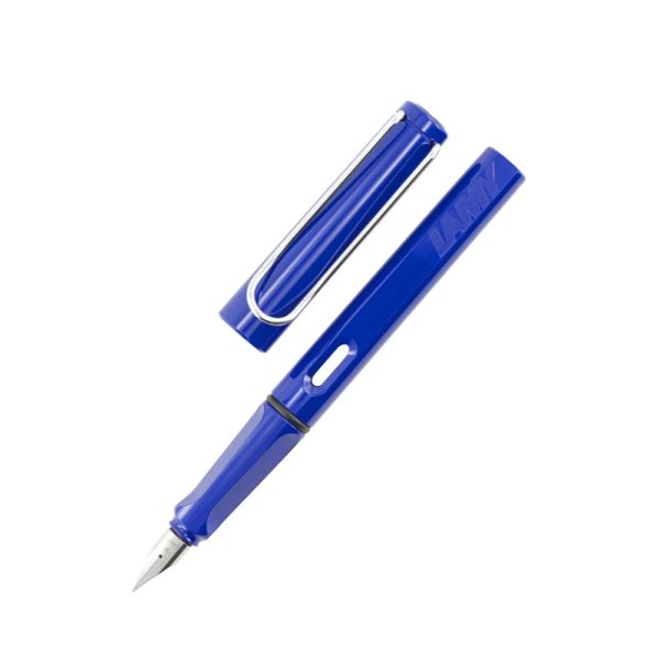 Lamy 014 Safari Blue Fountain Pen M-Nib