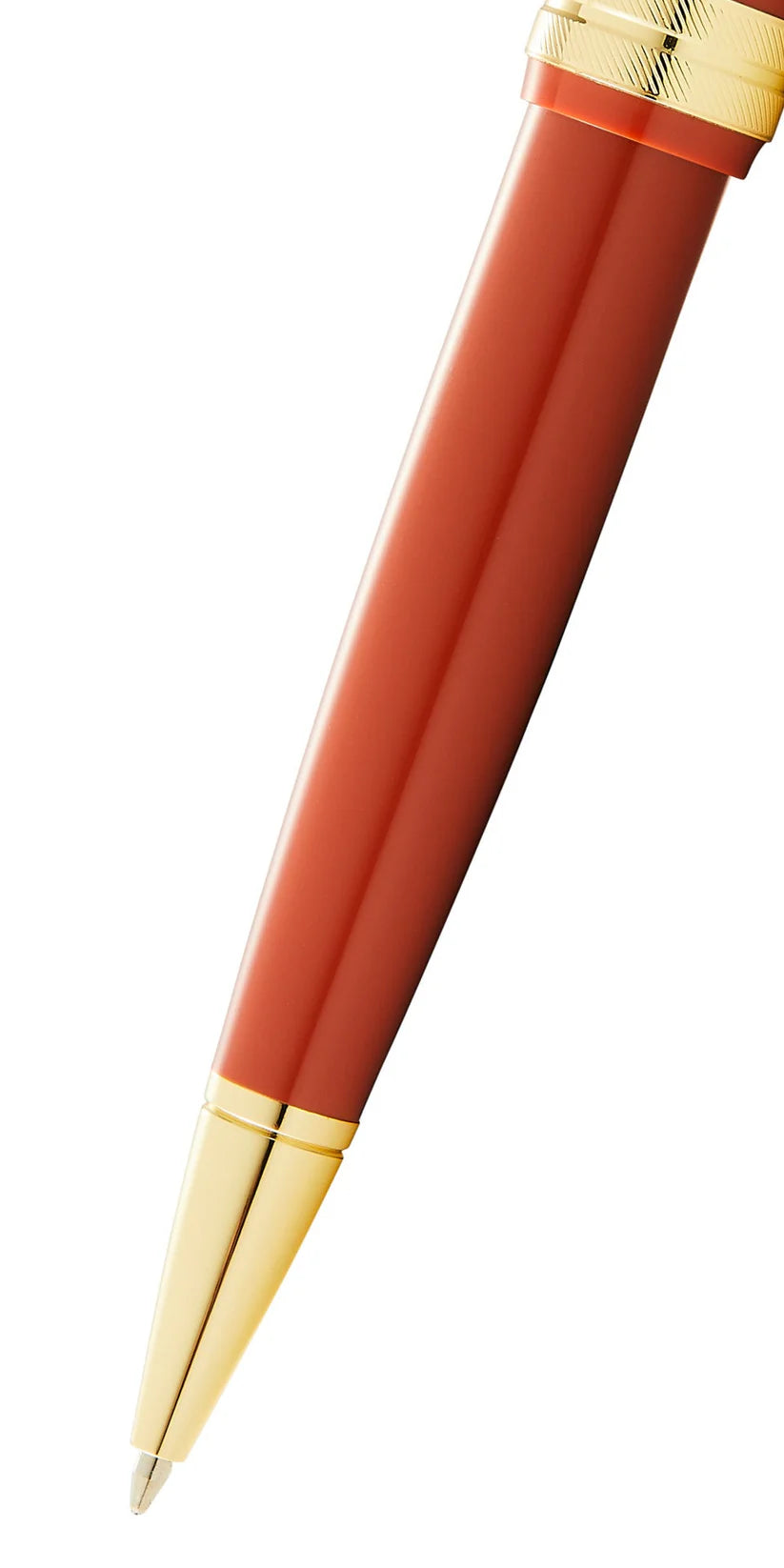 Cross AT0742-13 Bailey Light™ Polished Amber Resin and Gold Tone Ballpoint Pen