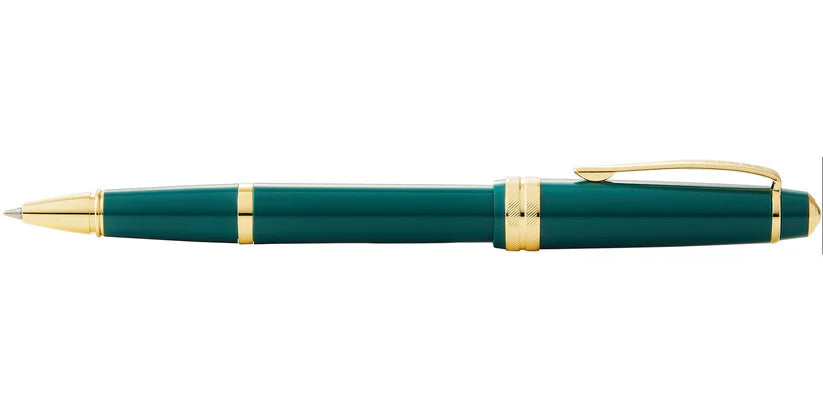 Cross AT0745-12 Bailey Light™ Polished Green Resin and Gold Tone Rollerball Pen