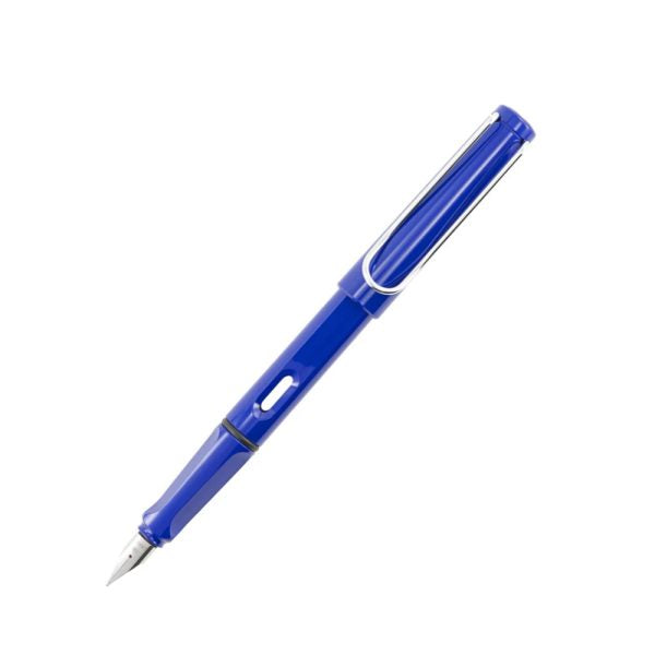 Lamy 014 Safari Blue Fountain Pen M-Nib