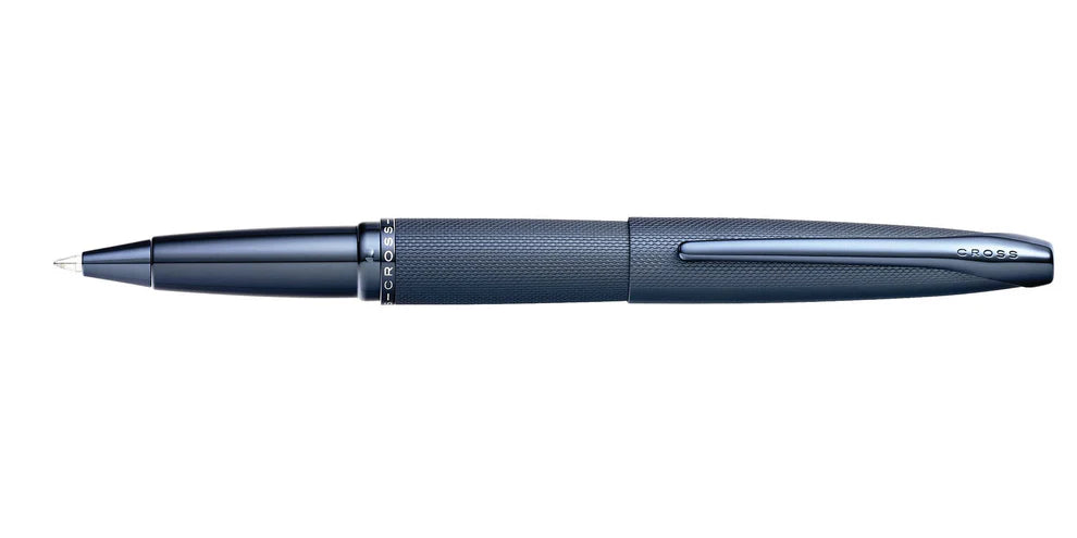 Cross AT0885-45 ATX® Sandblasted Dark Blue Rollerball Pen