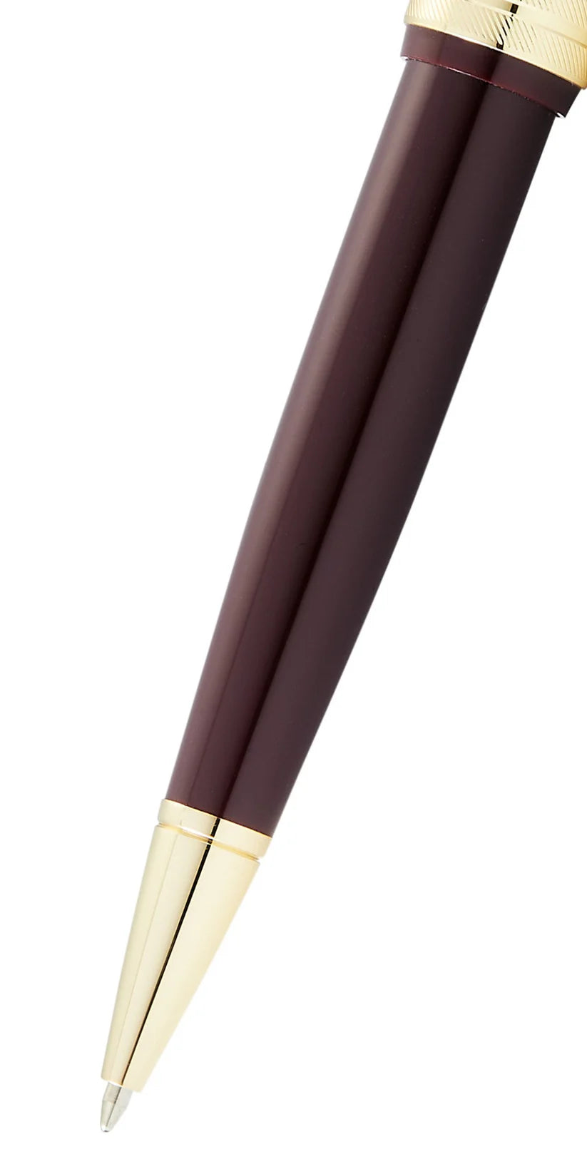 Cross AT0742-11 Bailey Light™ Polished Burgundy Resin and Gold Tone Ballpoint Pen