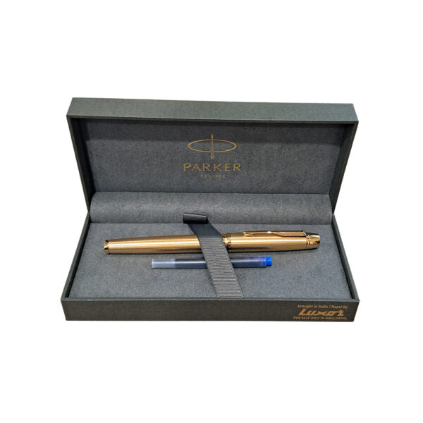 Parker Odyssey Gold-Gold Trim Fountain Pen