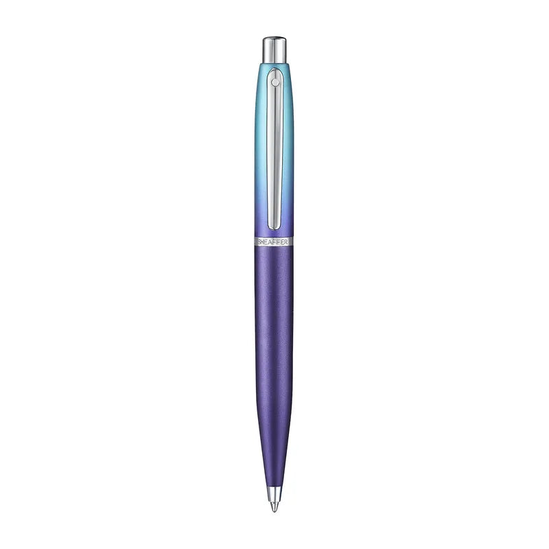 Sheaffer Expressions VFM 9430 Blue and Purple Pearlised Gradient with Chrome-Plated Trims Ballpoint Pen